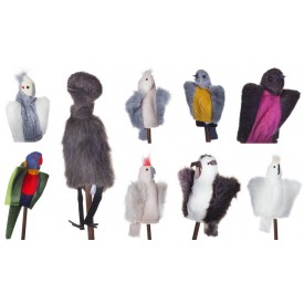 Birdie Bunch - 9 delightful native bird puppets Birdie Bunch - 9 delightful native bird puppets