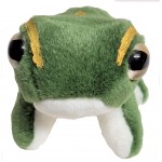 Goldie - green and golden bell frog  - Soft Toy Goldie - green and golden bell frog  - Soft Toy